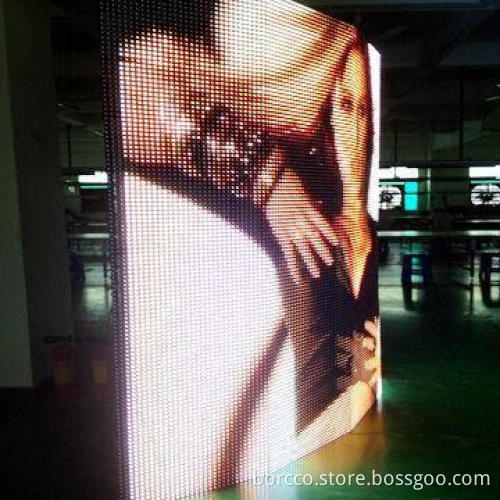 Outdoor Curtain Video Wall LED Display Screen